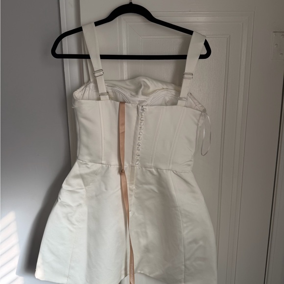 Meshki Isabel Satin Corset Mini Dress - Picture 3 of 4